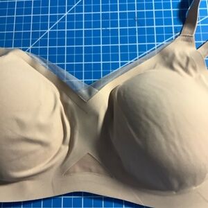 Honeylove Crossover Wireless Nude Bra Size 1X
